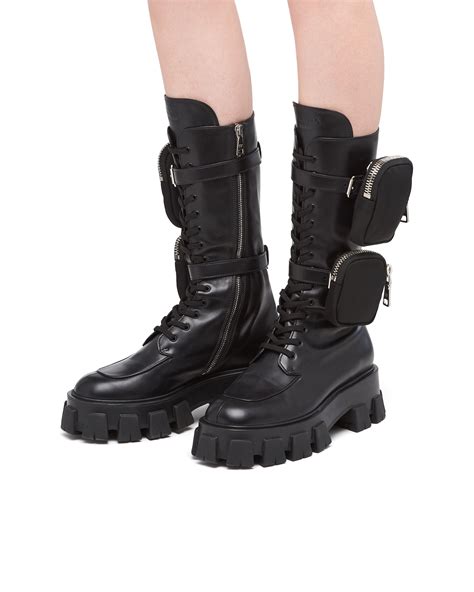 bottes prada monolith